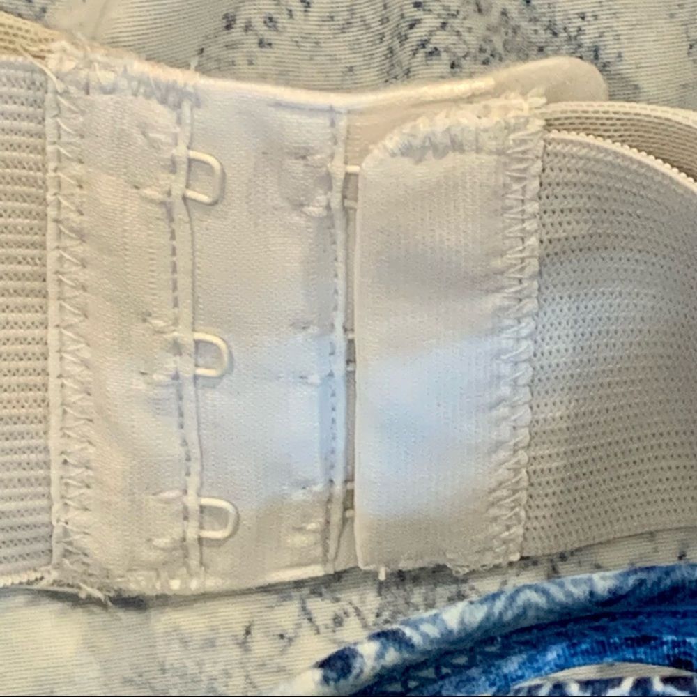 NWT Torrid Blue & White Swim Tankini 12 - Picture 12 of 13